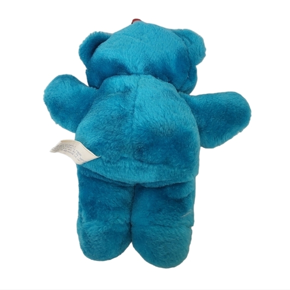 Vintage Nanco Blue Teddy Bear plush Stuffed Animal - Picture 2 of 4